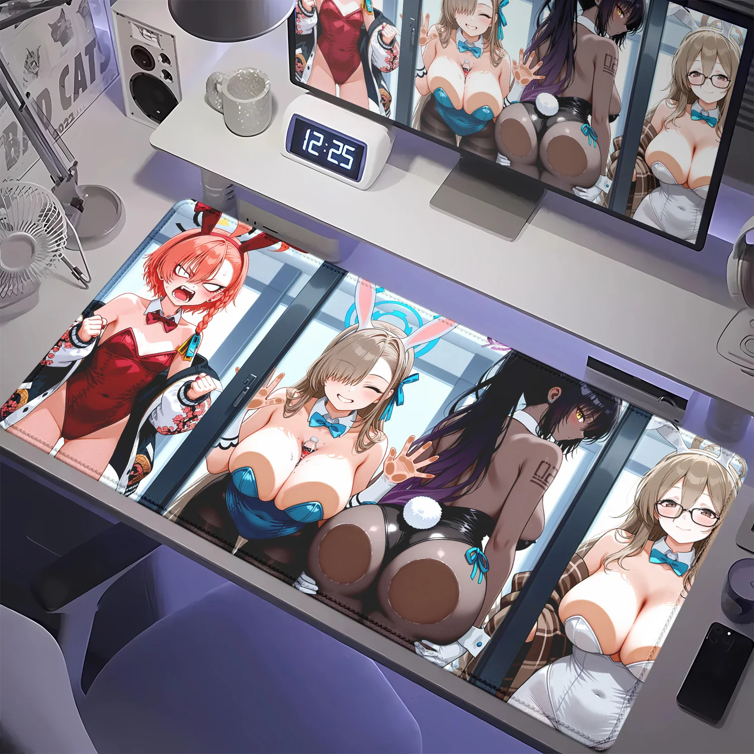 

HD Mouse Pad Ichinose Asuna Kakudate Karin Anime Sexy girl Hentai Blue Archive Mousepad Gaming offices Accessorie PC Desk Mat