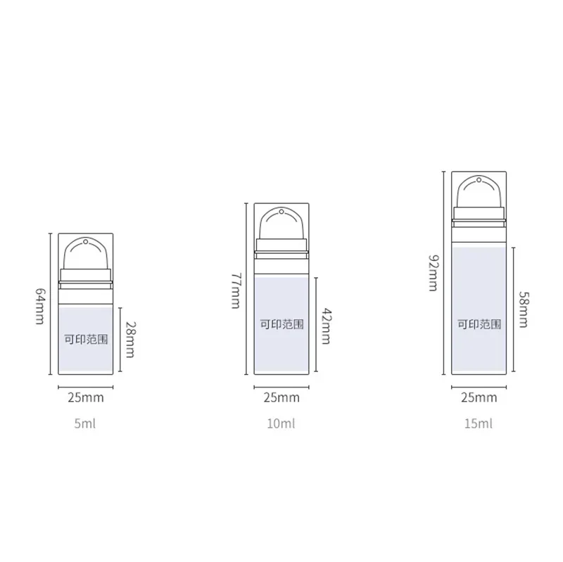 10 pz 5 ml 10 ml 15 ml Bottiglie di lozione riutilizzabili Accessori da viaggio Shampoo Fondotinta liquido Contenitore cosmetico Bottiglia con pompa a vuoto