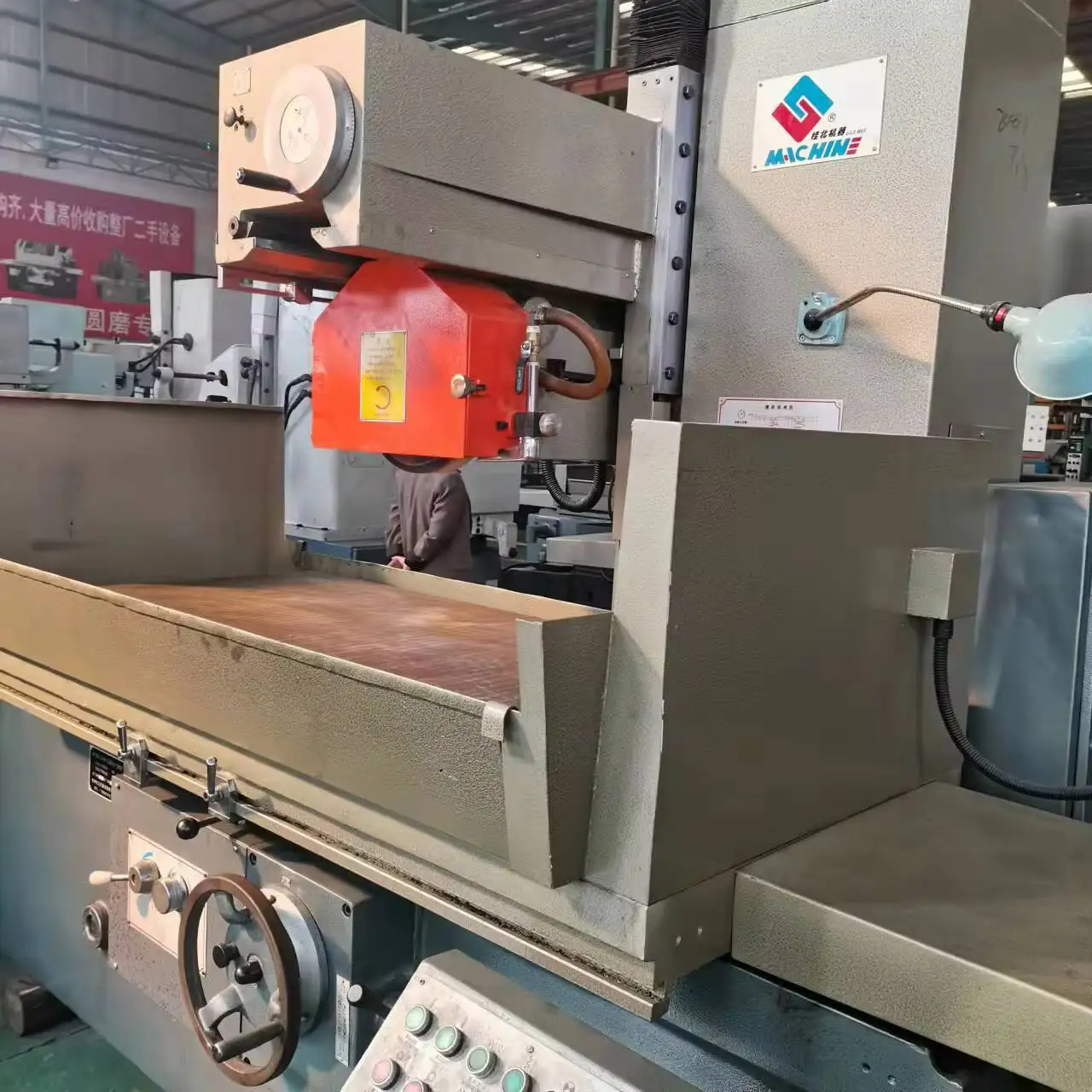 High Precision 7163 Metal CNC Hydraulic Flat Grinder Manual Surface Grinding Hine
