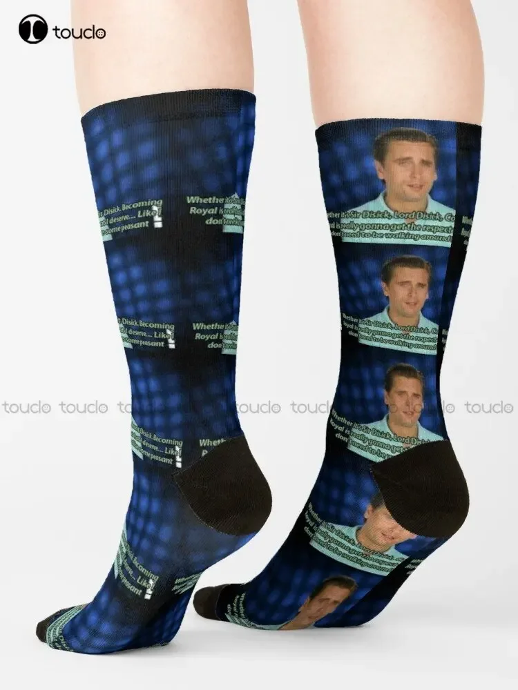 Lord Disick Scott Disick Socks Mens Socks Personalized Custom Unisex Adult Teen Youth Socks 360° Digital Printing Streetwear