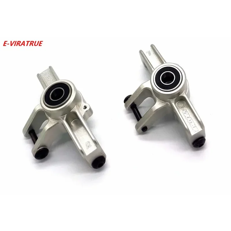 E-VIRATRUE 7075 Aluminum Front Steering Knuckles For Losi Super BAJA REY 1/6