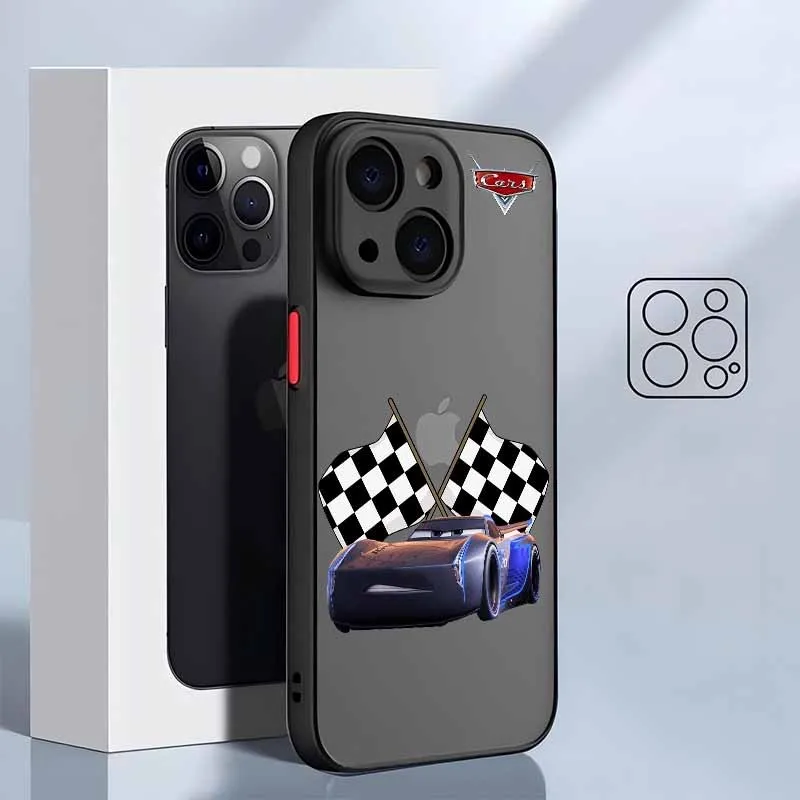 Etui na telefon Lightning McQueen Anime do Oppo Realme 15 13 12 11 10 9 9i 8 C75 C53 C55 C35 C21Y Neo2 Pro Plus 4G 5G Matte Cover