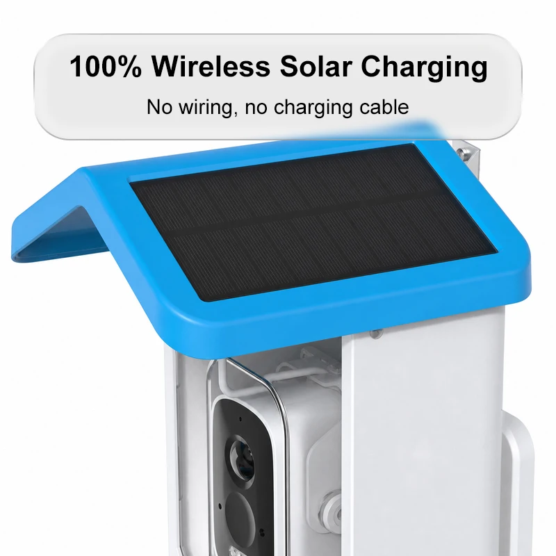 Solar Bird Feeder With Camera AI Bird Recognition Bird Feeder Wireless Smart For Bird Feeder With 5MP HD Camera And App Alerts view 4