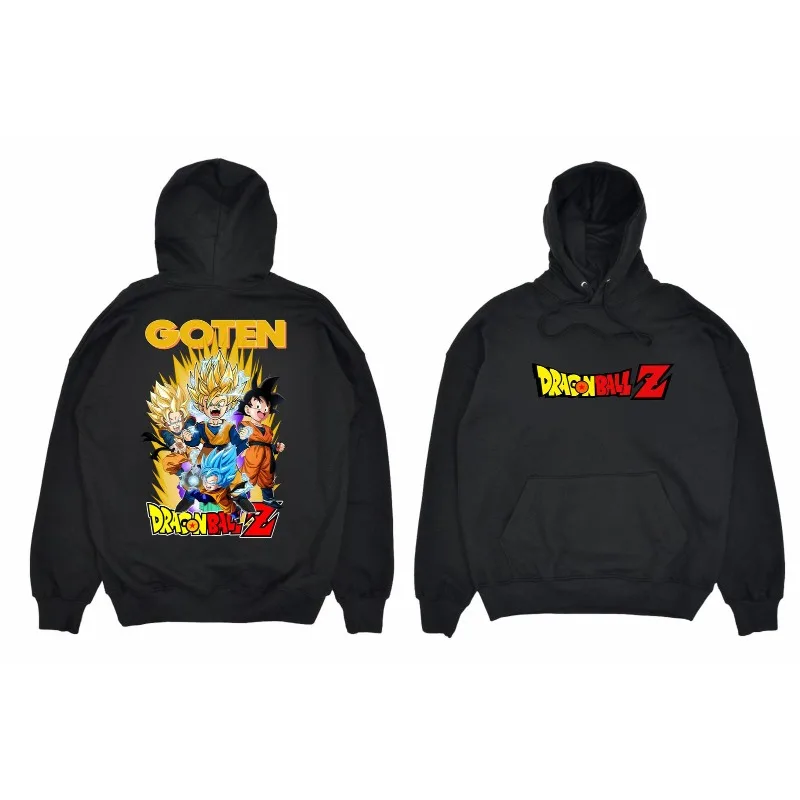 

New Dragon Ball Men's Hoodies Autumn Winter Japanese Anime Graphics Clothing Fashion Y2K Sweatshirt 100% Cotton Male Sportswear