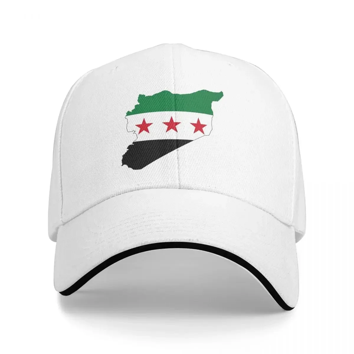 New Men Women Syria Flag Caps Fashion Baseball Cap Snapback  Hat Trucker Worker Cap Adjustable Sun Hats Summer