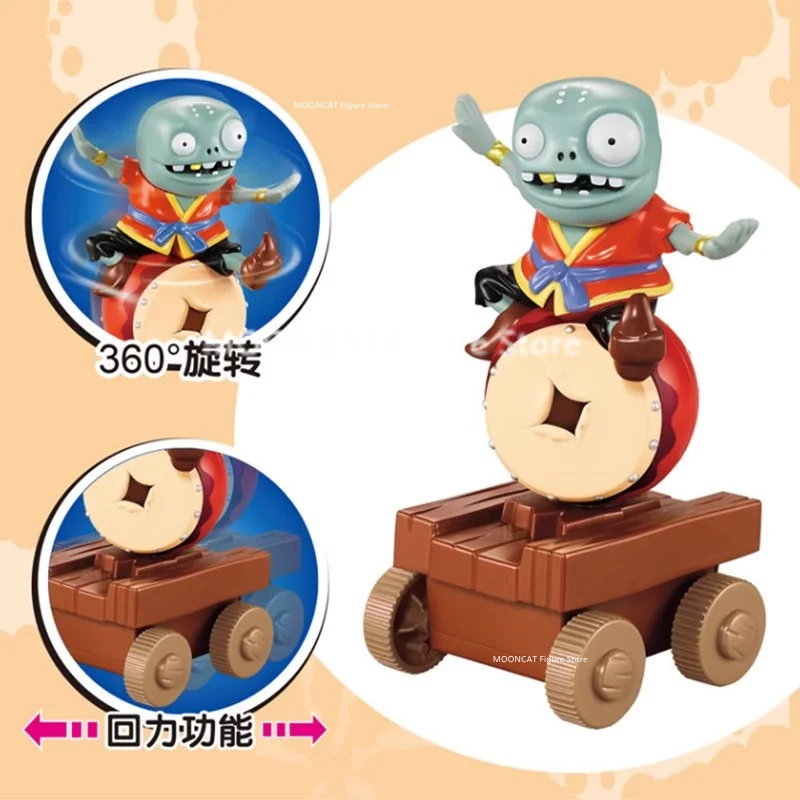 Plants Vs. Zombies Kongfu World Anime Figure Imp Monk Qigong Kung Fu Zombie Blind Box Decora Model Children's Fun Doll Toys Gift