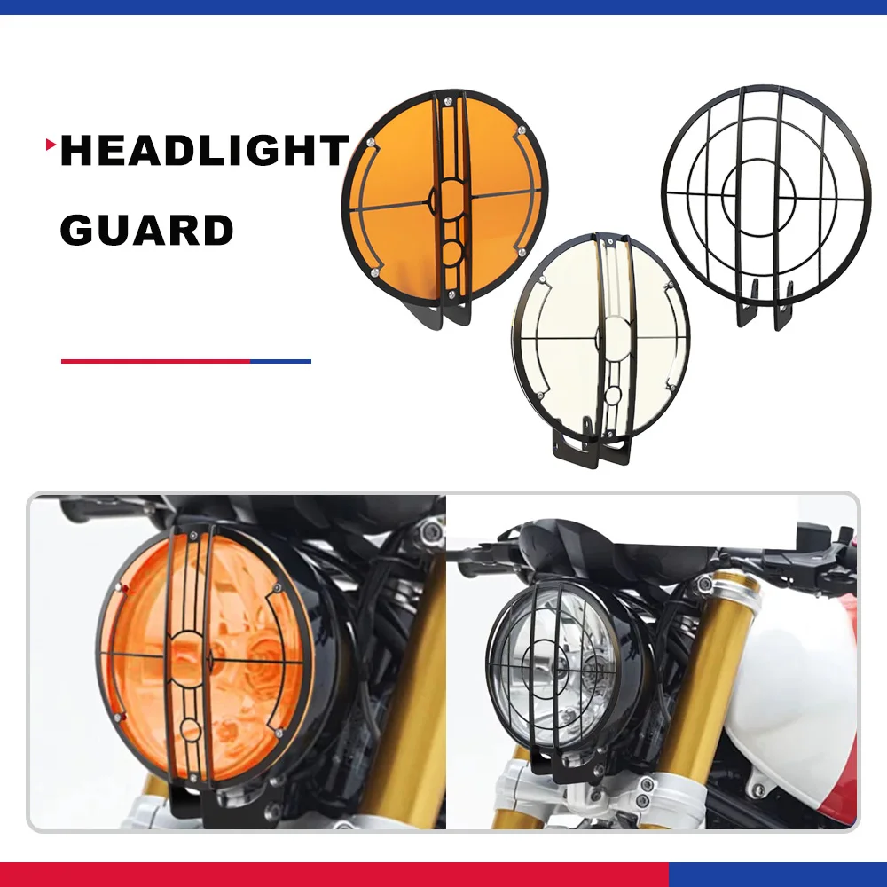 

For BMW R NineT RNineT R1200 NINE-T Scrambler Urban GS Pure RACER Accessories Headlight Grille Guard Headlamp Cover Protector