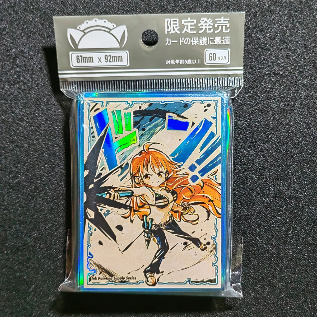 One Piece Anime Holographic Card Sleeves protezione per carte collezionabili Foil Card Shield Cover esterna Magic MTG/PKM 67x92mm 60 pezzi