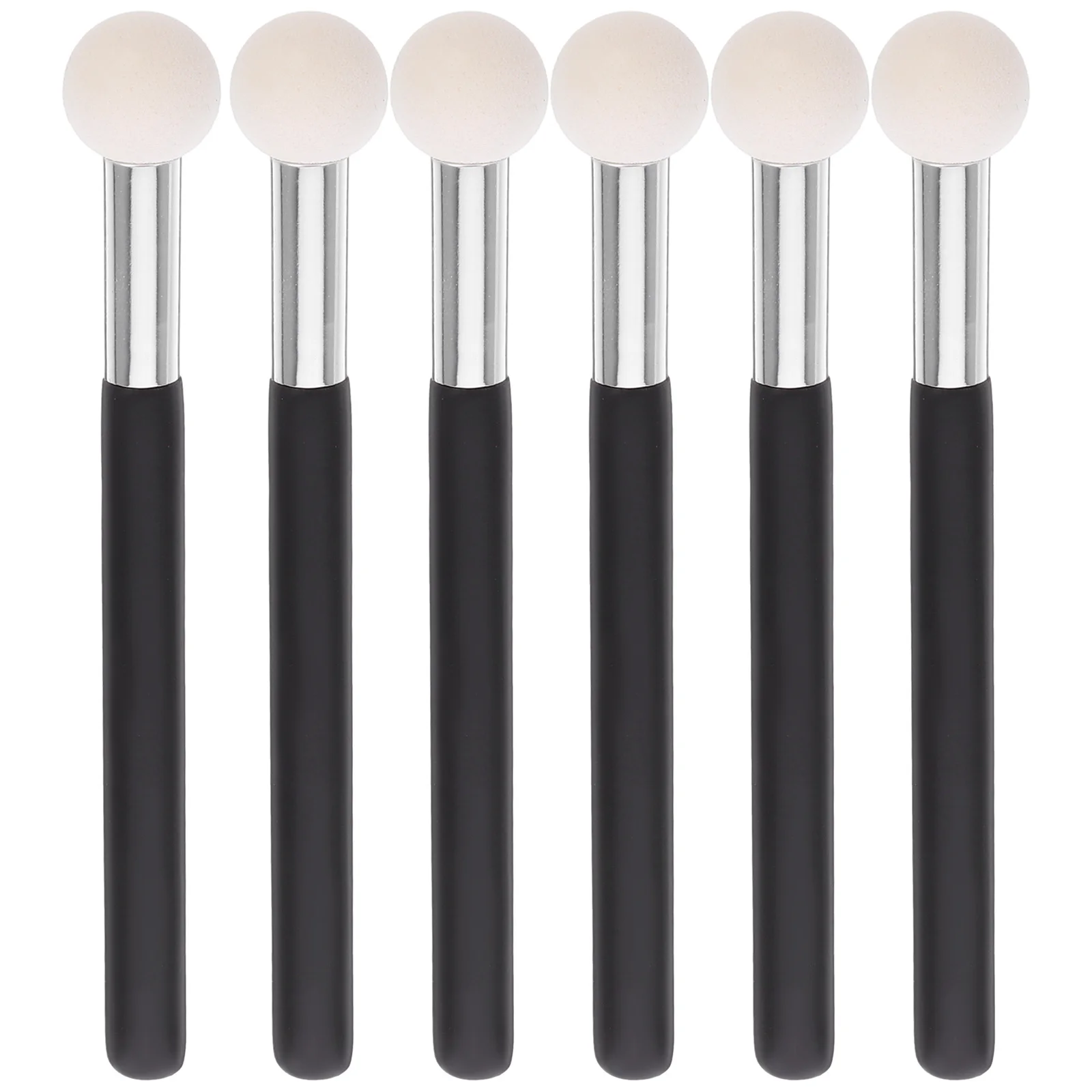 

6Pcs Concealer Brush Mushroom Head Portable Under Eye Makeup Tool for Cream Powder Liquid Foundation Small Applicator