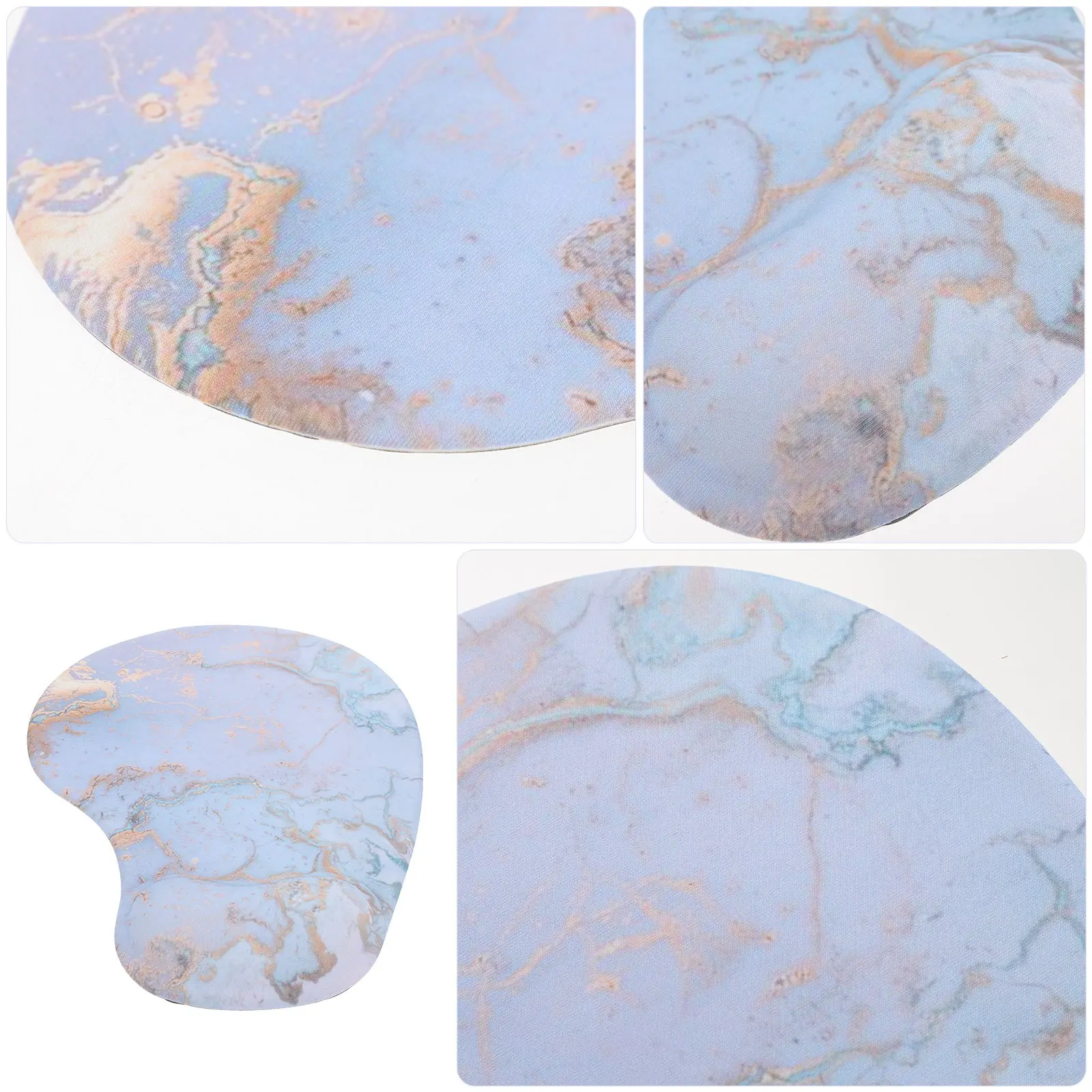 

Эргономичный коврик для мыши, мраморная подставка для запястья, противоскользящий мягкий пенопластовый коврик для компьютера, ноутбука, стол, коврик для мыши, коврик для мыши с подставкой для запястья