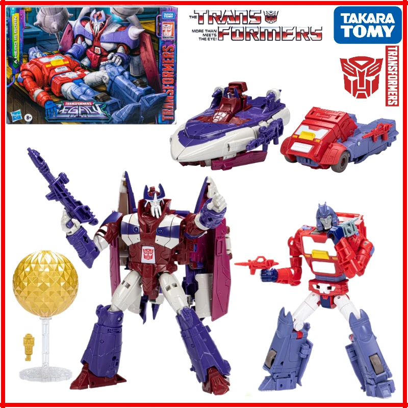 Limited Takara Tomy Transformers G Series Titanium Master & Orion Pax Set Anime Figure Model Toy Promotional Gift Collection