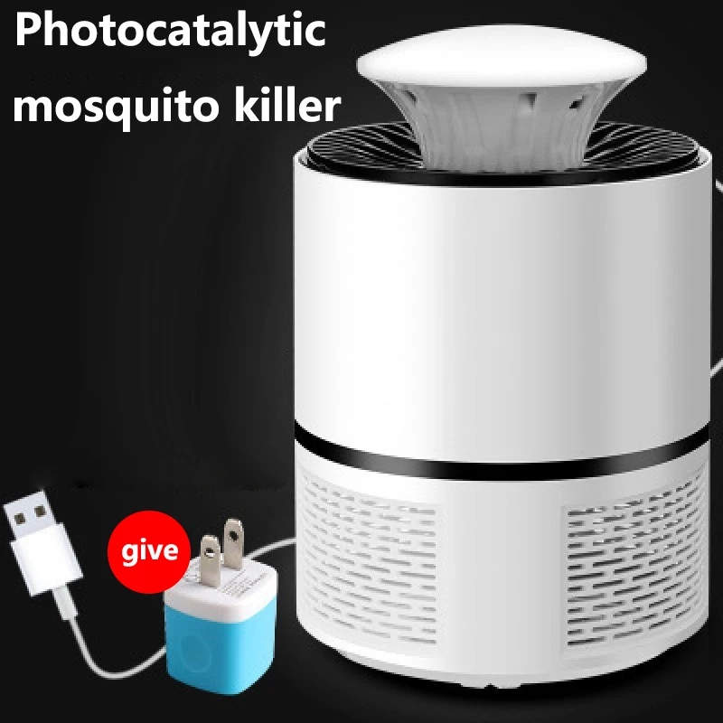 Anti Mosquito Killer Lamp indoor USB No Noise Human Bionic photocatalyst Trapping Light Electric Photocatalytic Mosquito Killer