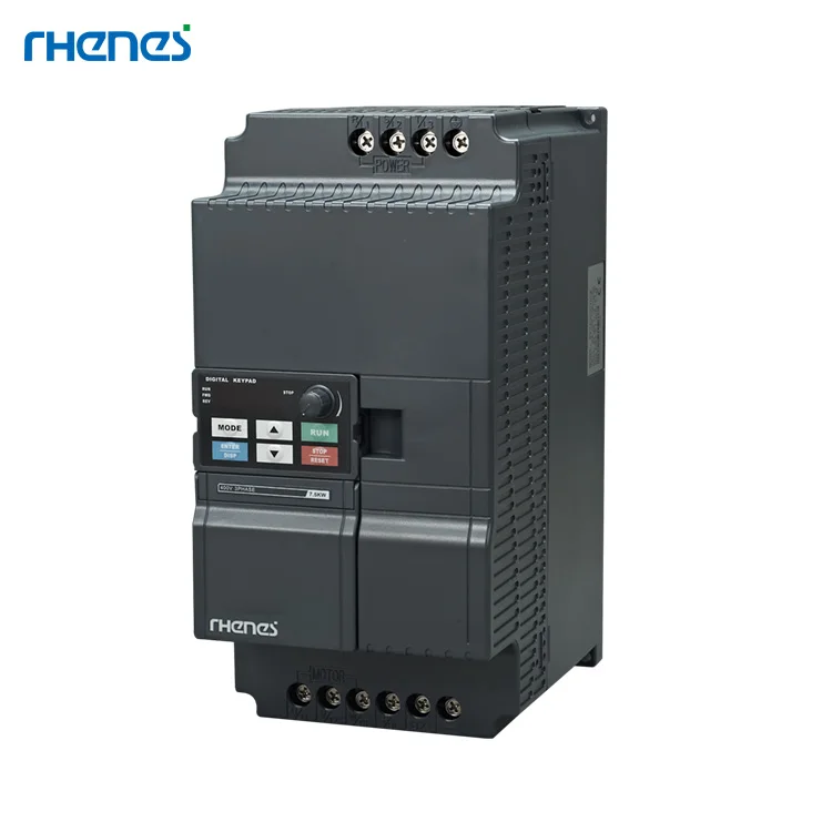 variable speed drive 220v 1 phase output 0.75kW frequency inverter 50hz to 60hz