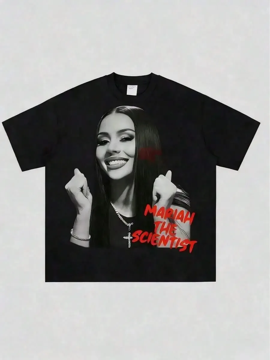 Unique Abstract Double‑Sided Print Women Crew Neck T‑Shirt, Fashion New Arrival, Soft 100% Cotton Four‑Season Casual Tops, Holiday Gift Choice Popular For Students
