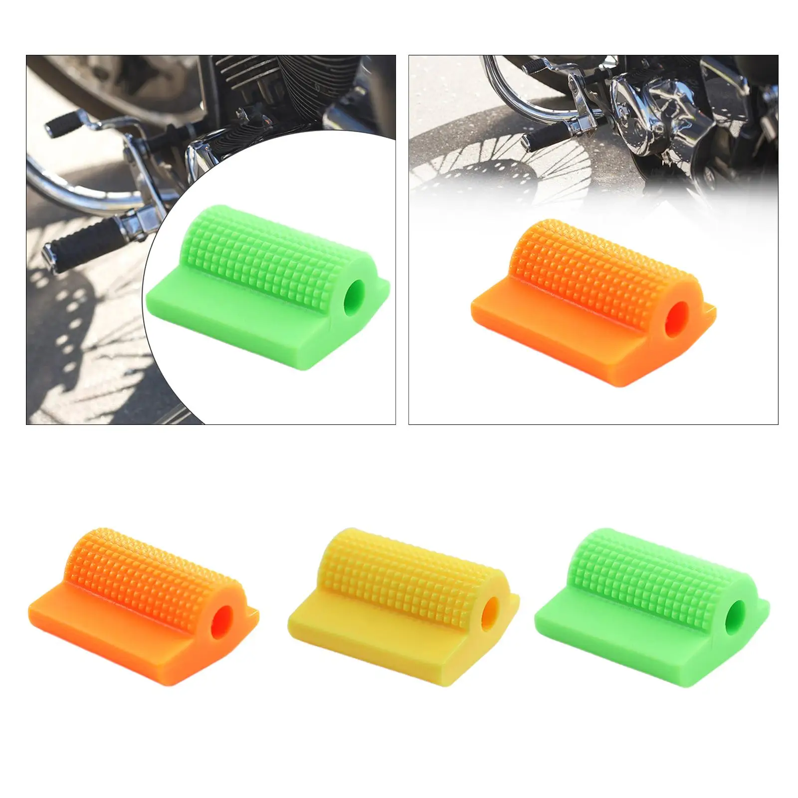 Generico Motorcycle Gear Shifting Lever Cover custodia protettiva protezione per scarpiera