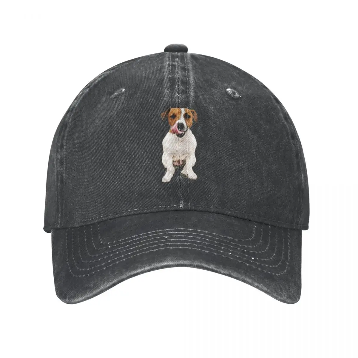 

Jack Russell Terrier Dog Cute Wink and Lick Baseball Cap Sports Caps Caps Cosplay Luxury Woman Hat Men'S