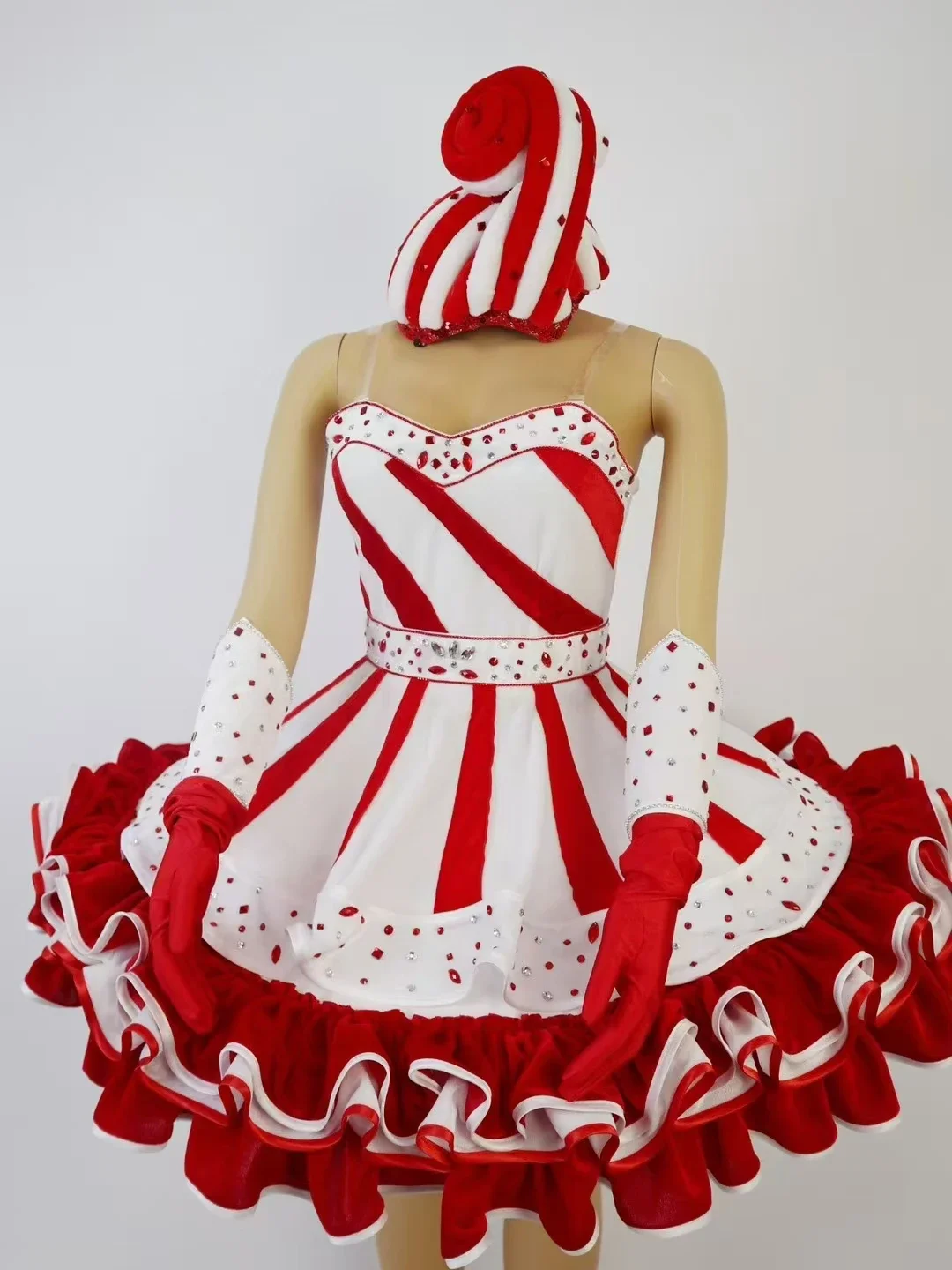 

Candy Ice Cream Girl Performance Dress Sweetheart Cake Paradise Float Parade Dress Bar Gogo Atmosphere Leading Dance Dress