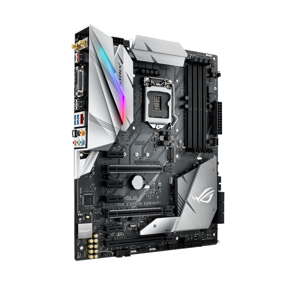 ASUS Z370 ROG STRIX Z370-E GAMING Motherboards Intel Z370 LGA1151 DDR4 64 GB support 9900K 8700 9600 9400 8400 8100 G4930 cpu