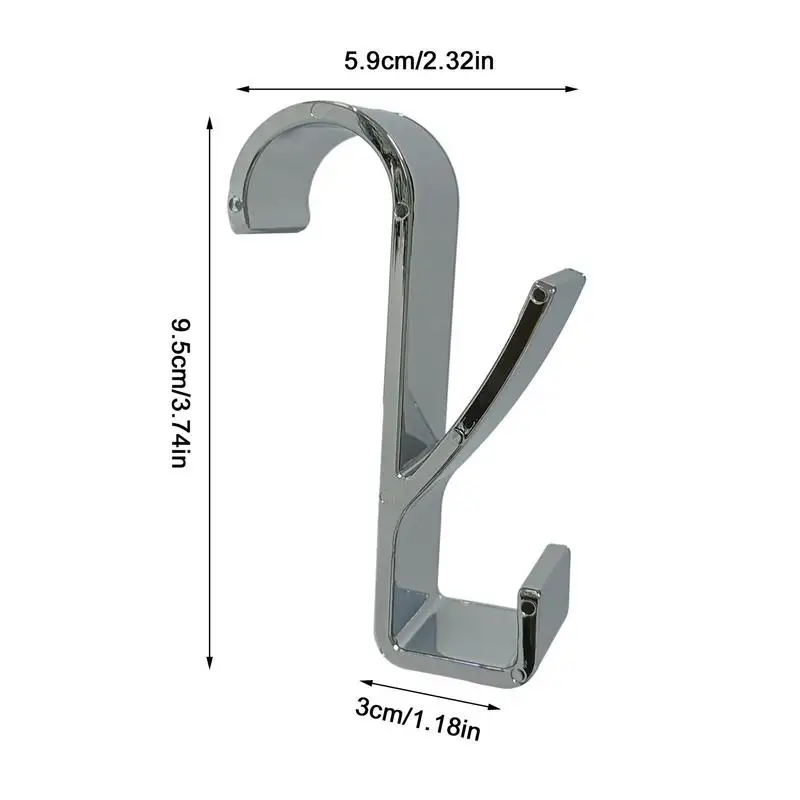 Y Shaped Hanger para Toalha Aquecida, Radiator Rail Banho Ganchos, suporte de roupa, cabide cachecol, espaço Secagem Rack