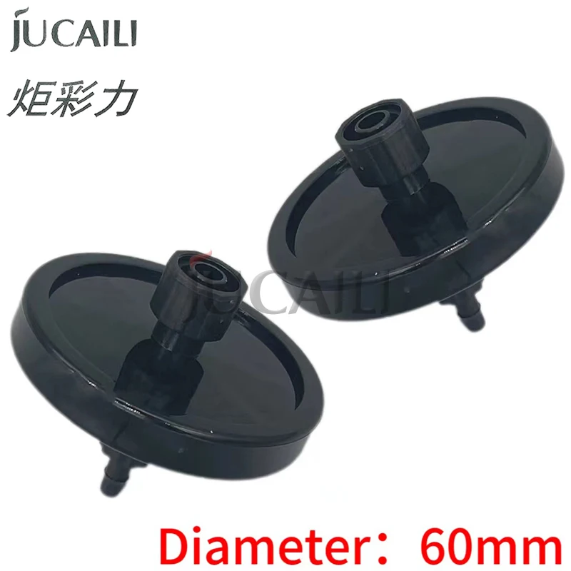 JUCAILI 10Pcs UV Ink Disc Filter 60mm – 10 Micron for Konica/Ricoh for Starfire/Gongzheng/Zhongye UV Flatbed & Solvent Printer