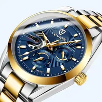 2024 Tevise Automatic Luxury Mechanical For Men Waterproof Business & Fashions Full Stainless Steel Wristwatches Relojes Baratos