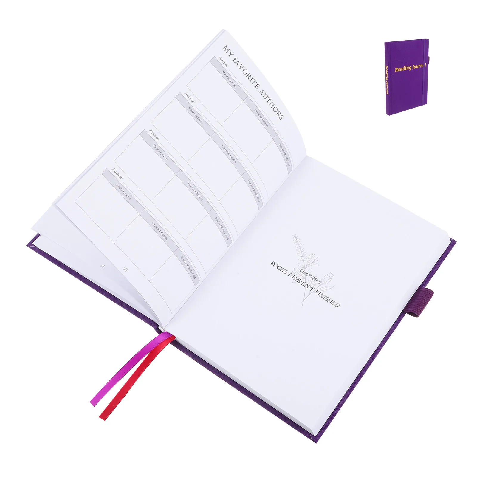 a5-reading-diary-notebook-reading-progress-tracker-book-tracker-journal-thick-paper-monthly-tabs-portable-book-review-notepad