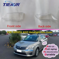 Car Front Headlight Glass Headlamps Transparent Lampshade Lamp Shell Headlight Cover Lens For Toyota AXIO