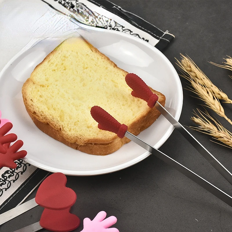 

Creative Glove Style Meal Clips Multi-functional Anti-slip Ice Clip Sugar Kawaii Cube Clip Cooking Tool Kitchen Accessories