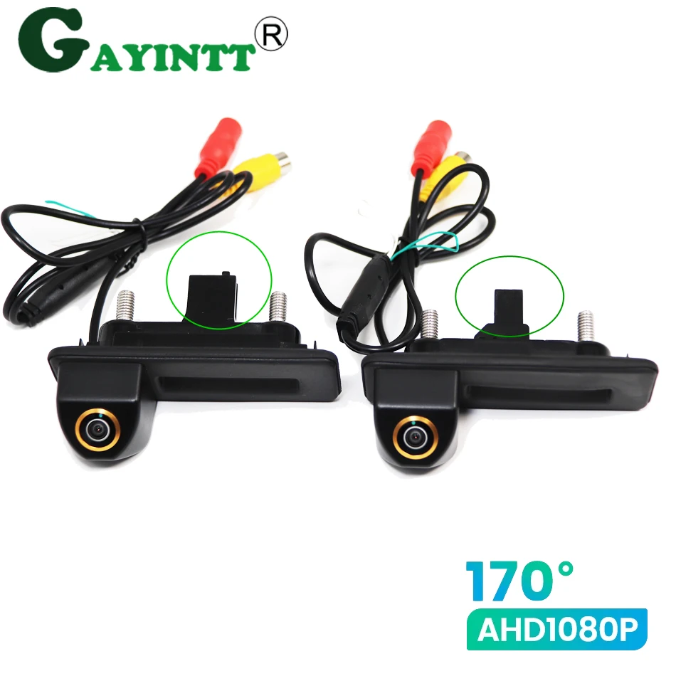 

GAYINTT 170° 1080P HD AHD Car backup parking camera for Skoda Roomster Fabia Octavia Yeti Rapid superb for Audi A1 A4L A3