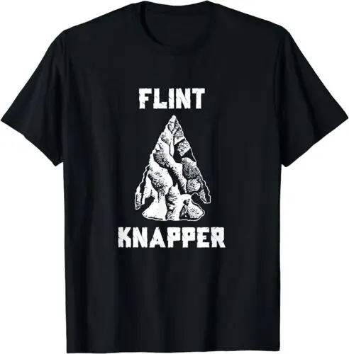 LIMITED Flint Knapping gift Primitive Skills Arrowhead Collectors T-Shirt