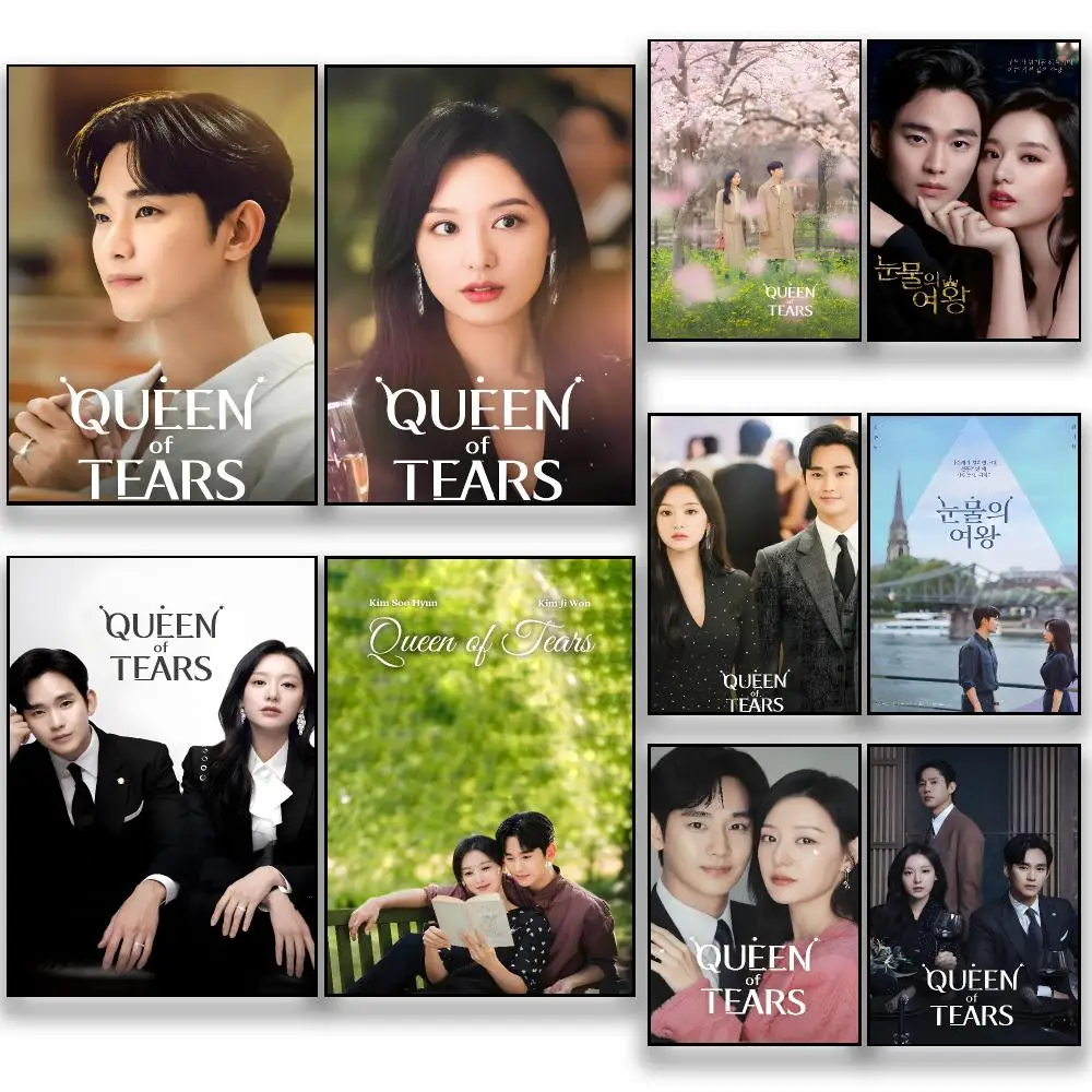 Series Q-Queen of Tears Poster HD Removable Wall Art Gift Bedroom Lounge Dorm Office Gaming Cafe Bars