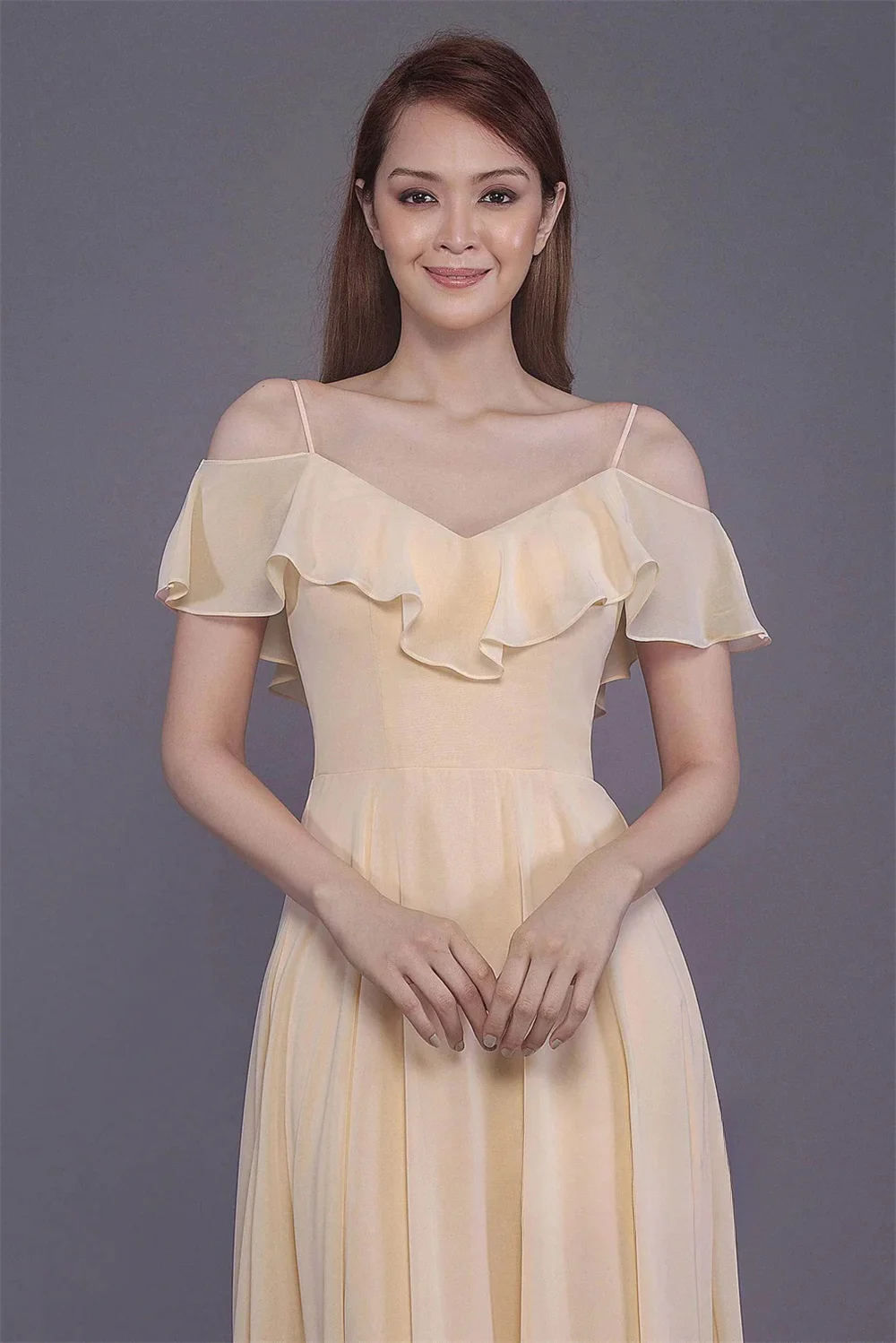 Sukienki wieczorowe damskie eleganckie sukienki na studniówkę ramiączka spaghetti krótki rękaw falbany linia A plisowana formalna sukienka celebrytki dla kobiet