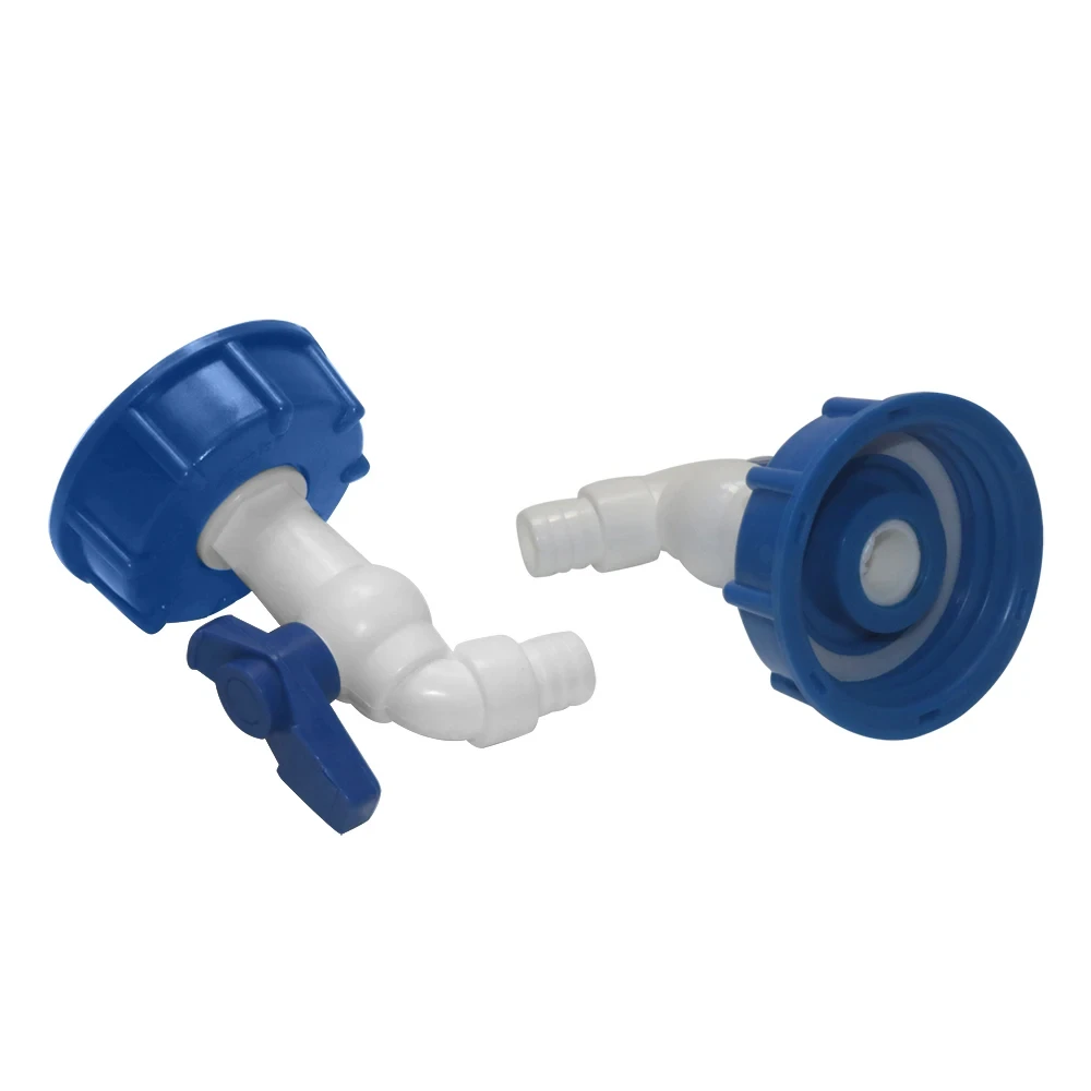 IBC Faucet 1/2' 3/4' 1' Chemical Barrel IBC Ton Barrel Connectors and Fittings and Plastic Connectors Threaded to Converters