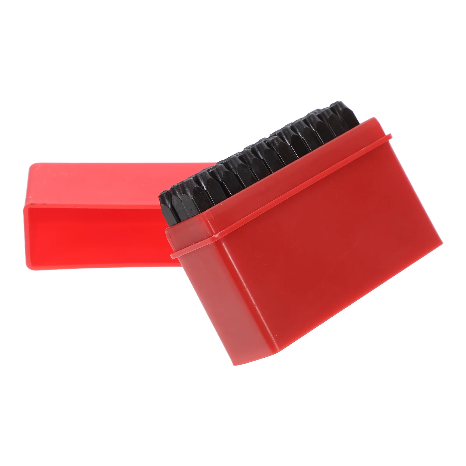 

36 Pcs Stamp Stamping Tool Set Metal Stamps Jewelry Kit Number Seal Punch for Alphabet Letter Black Steel Block
