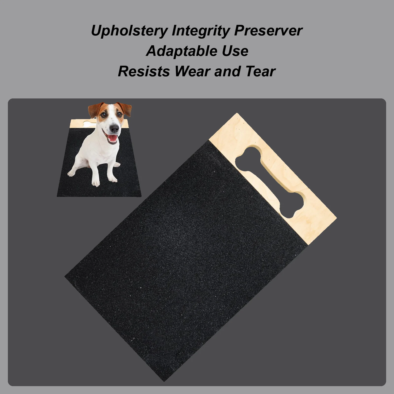 

Доска для царапин для собак для ногтей Доска для пилочек для ногтей для собак Деревянная износостойкая наждачная бумага для ног Без падения мусора для толстой обрезки лапы