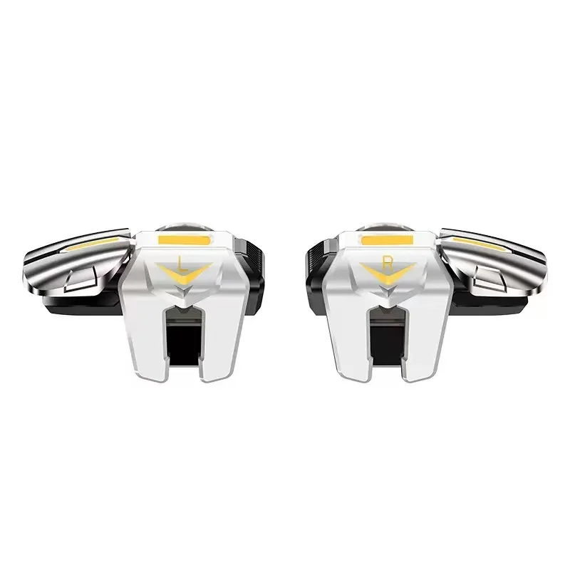 جديد 6 أصابع لعبة الهاتف المحمول الزناد ل PUBG Aim اطلاق النار L1 R1 ABS سبيكة مفتاح زر آيفون IOS أندرويد غمبد عصا التحكم