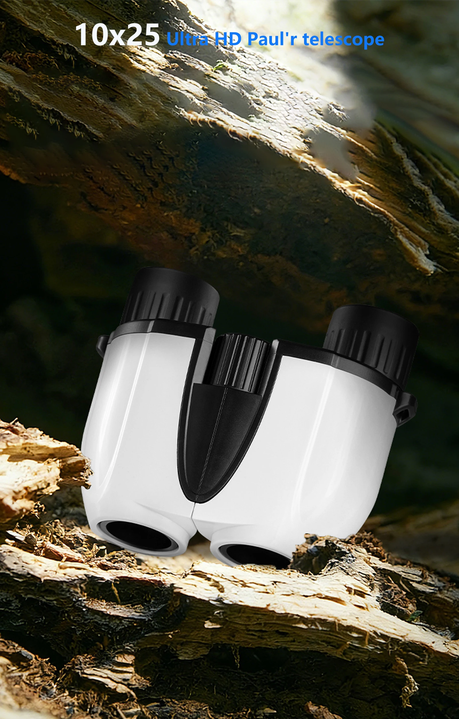 10x25 Portable Binoculars For - Hunting Outdoor Watch 评论和价格