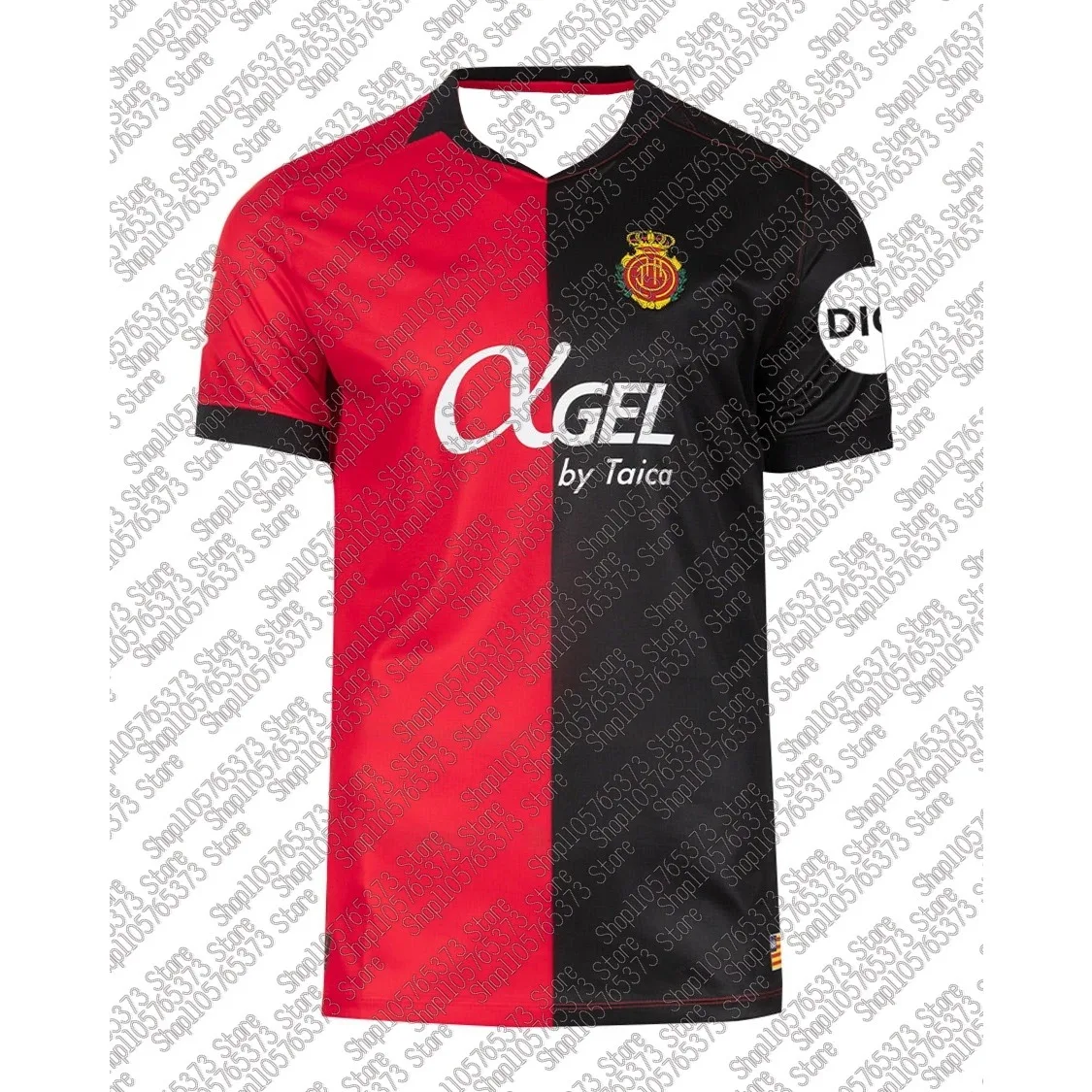 26-27 Camiseta de Fútbol para Hombre, Niño y Adulto, España, R-RCD Mallorca, Transpirable, para Entrenamiento y Partidos