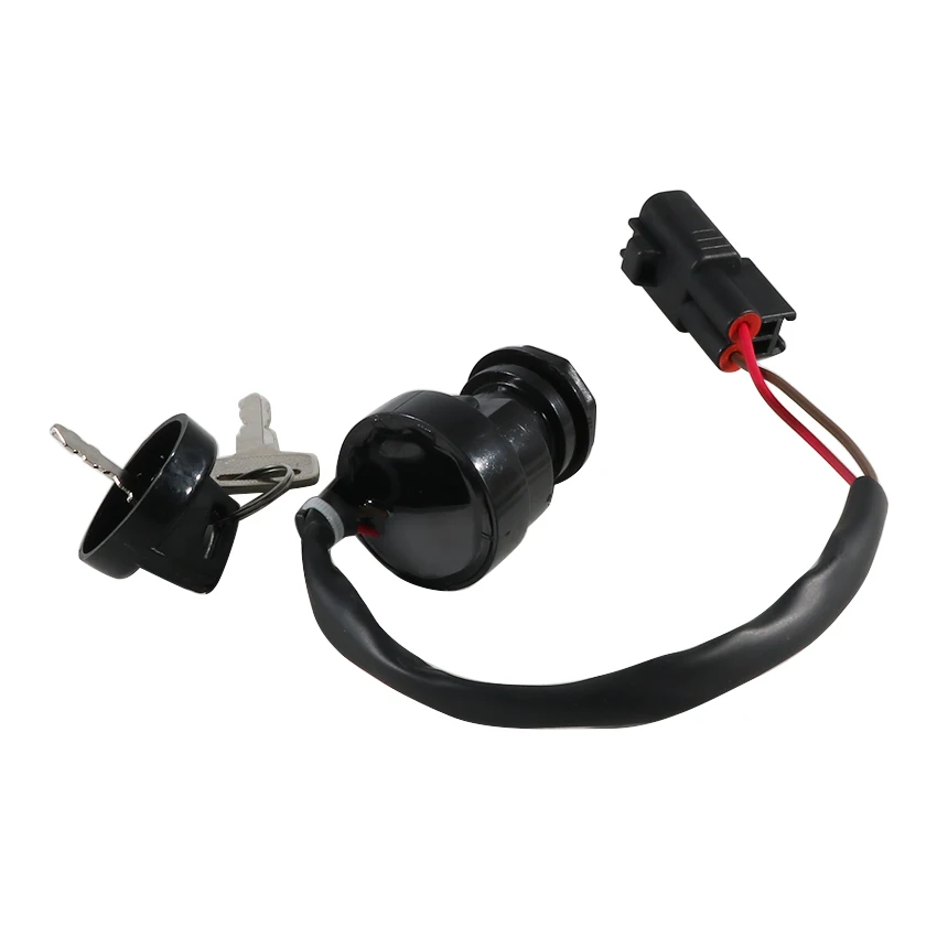 Motorcycle Ignition Key Switch for Yamaha YFM400 YFM40FBE YFZ450R YFM700R YFM400 Big Bear 400 4WD 2WD 4SH-82510-00 4SH-82510-01