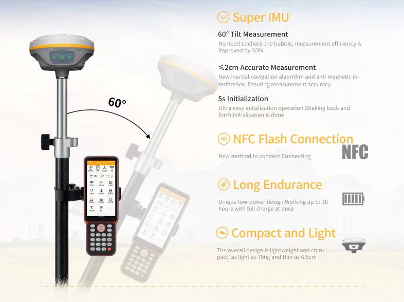 Cheap 2024 Laser RTK EFIX C3 C5 F4 F7  i83 i90 i93 i89 Gnss rtk gps receiver sinognss n2 n3  rtk gnss surveying