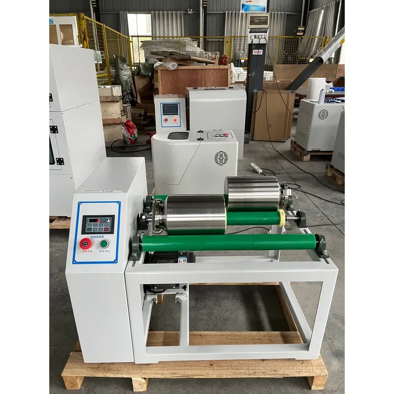 i 4 Station Laboratory Jar Mill Roller Ball Mill Variable Speed Grinding Machine for Powder Processing Ceramic Use