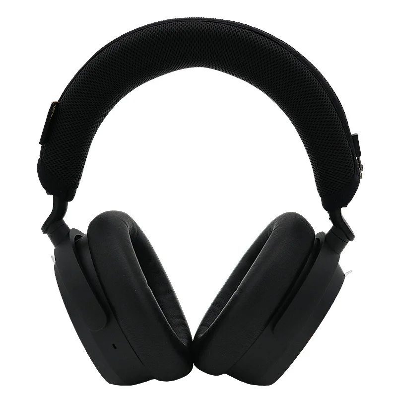 Für Sennheiser ACCENTUM PLUS Kopfhörer: Kopfband-Schutzhülle aus gestricktem Stoff mit Reißverschluss, Kopfbügel-Abdeckung, hochwertiges Gefühl. – Detail 2