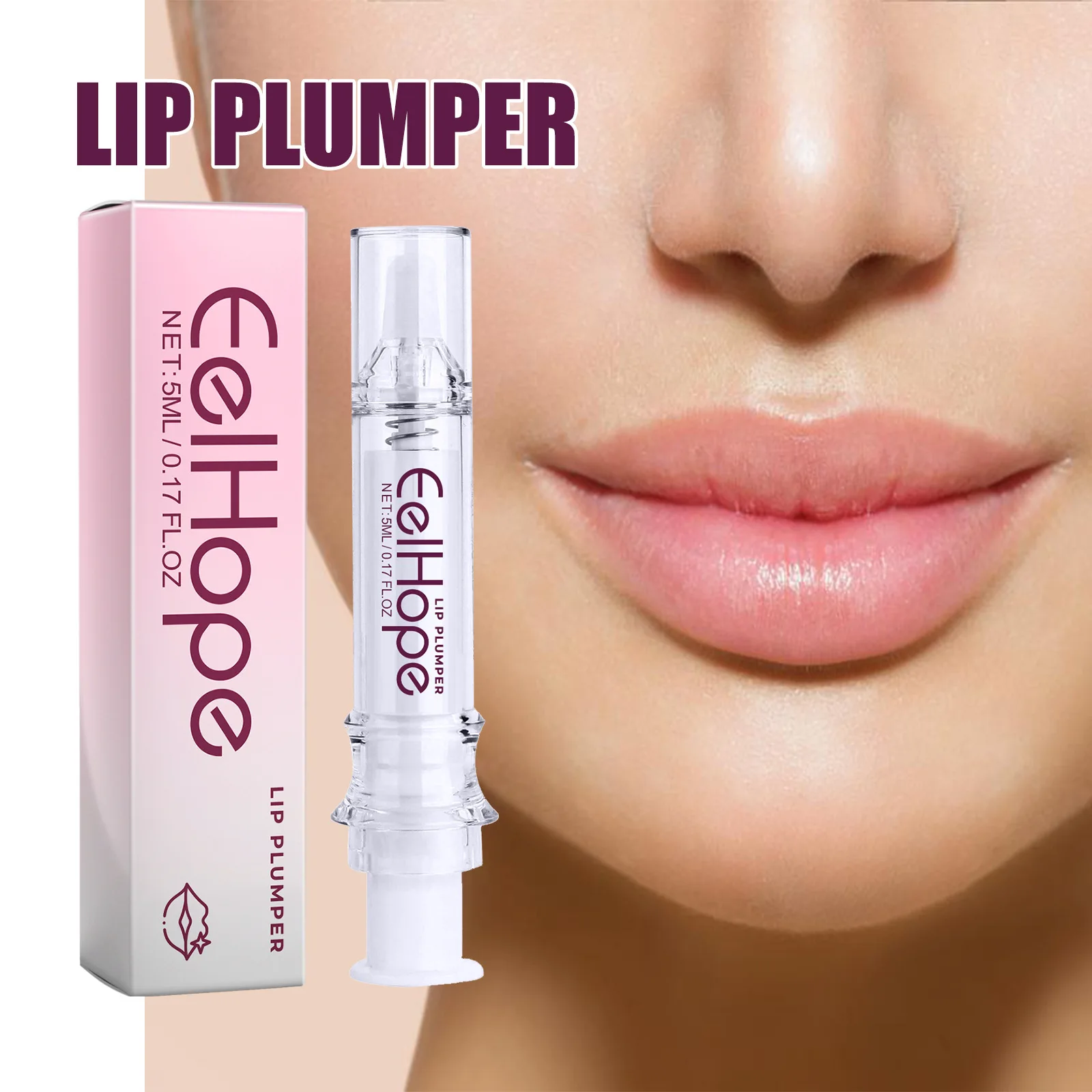 Hydrating and Moisturizing Lipstick Soft  Anti-drying and Cracking Fading Lip Lines Removing Dead Skin and Nourishing Lips