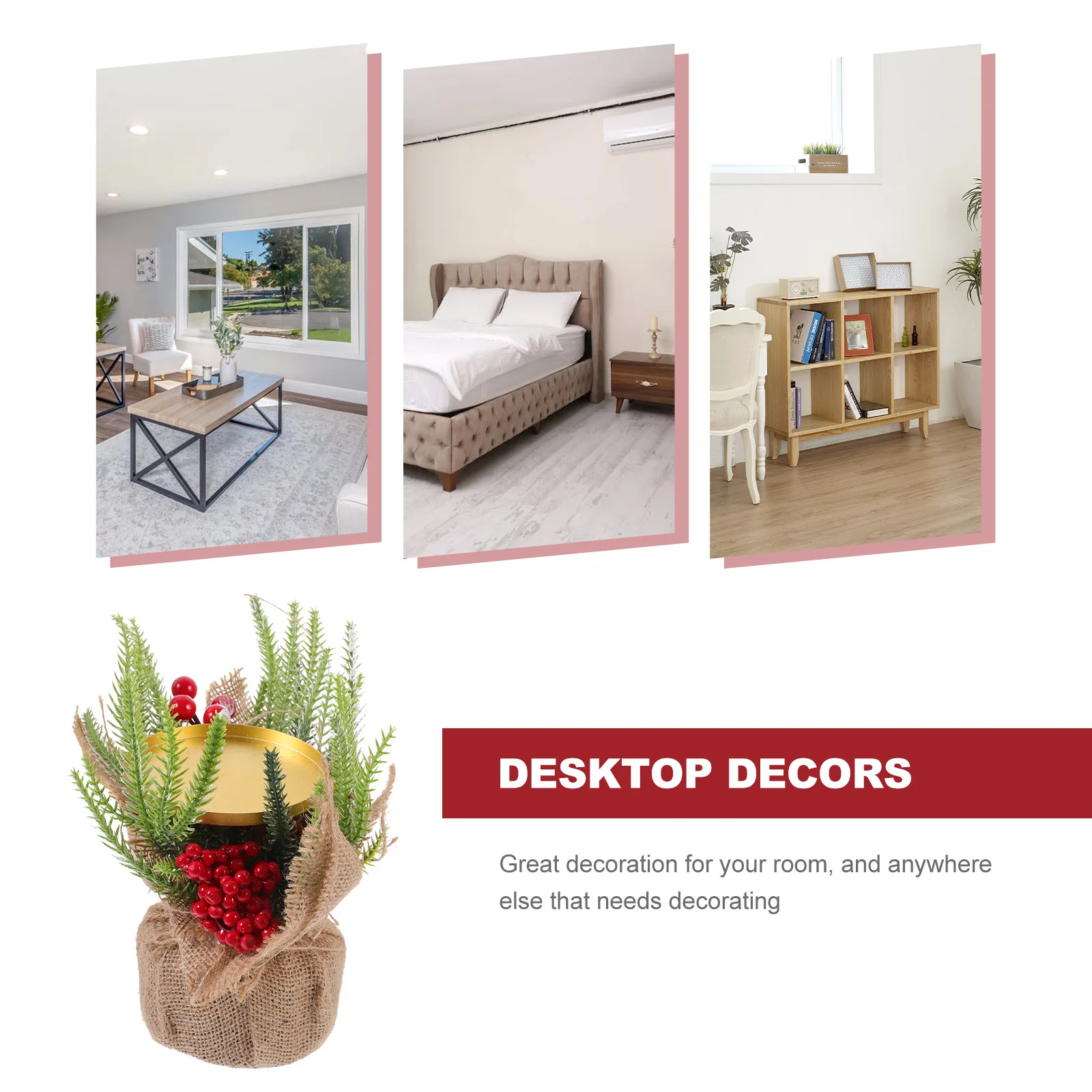 

Christmas Holder Stable Desktop Decor For Xmas Party Favors, Heat Resistant Candlestick, Holiday Decoration Gift