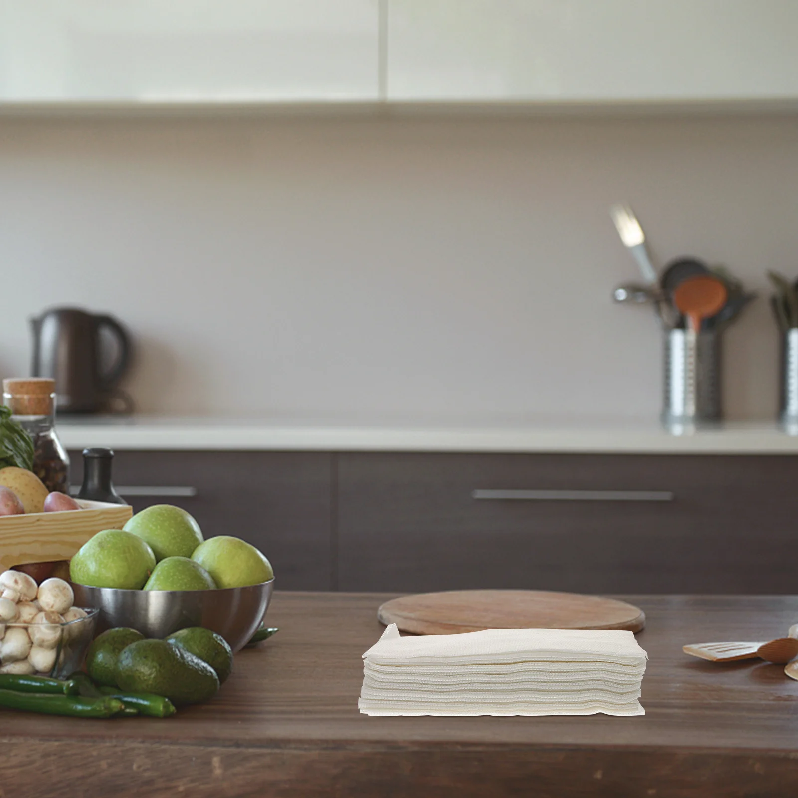 

80Pcs Non-Woven Fabric Kitchen Cleaning Cloth Disposable Dish Towel Multipurpose Wiping Rags Oil Resistant