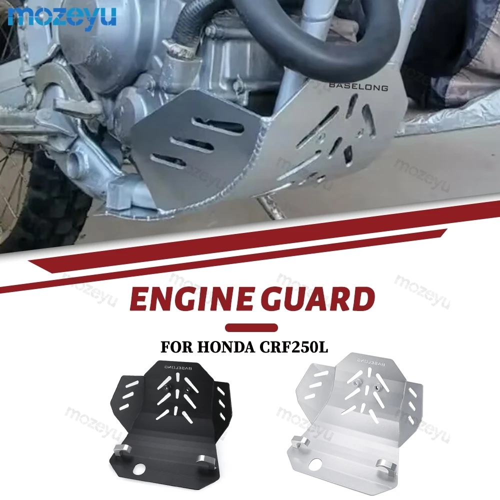 

Engine Lower Belly Pan Guard Skid Plate Protector For Honda CRF250L CRF 250 L 2013 - 2017 2018 2019 2020 Motorcycle Accessories