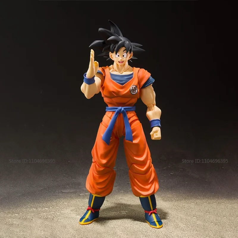 Nuovo di zecca in Magazzino BANDAI Modello Giocattolo Dragon Ball Saiyan 2.0 Son Goku Kakarot Cartoon Figure Action Figures Regali di Festa Popolari