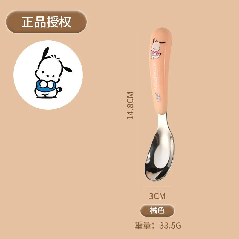 سانريو ماي ميلودي سينامورول كورومي ملعقة ضرب المنتج منتج جديد Kawaii الكرتون أنيمي المحمولة الحرم الجامعي في الهواء الطلق الطفل الكبار