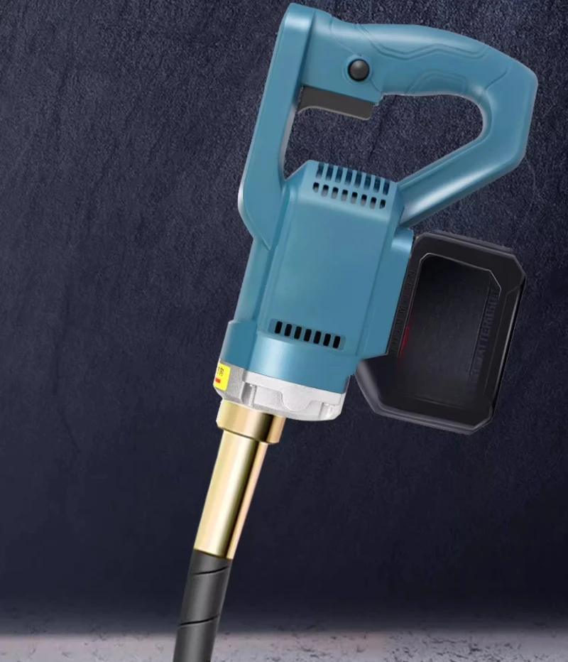Lithium Battery Brushless Concrete Vibrator Portable Insertion Vibrator Small Charging