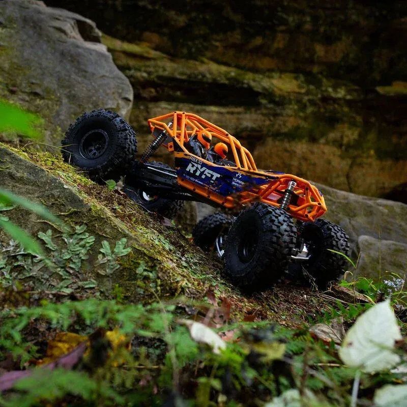 محوري 03005 RC التحكم عن بعد الزاحف 1/10 RBX10 Ryft 4WD فرش RTR الهيكل العظمي على الطرق الوعرة مركبة عربات التي تجرها الدواب 2.4 جيجا هرتز RTR